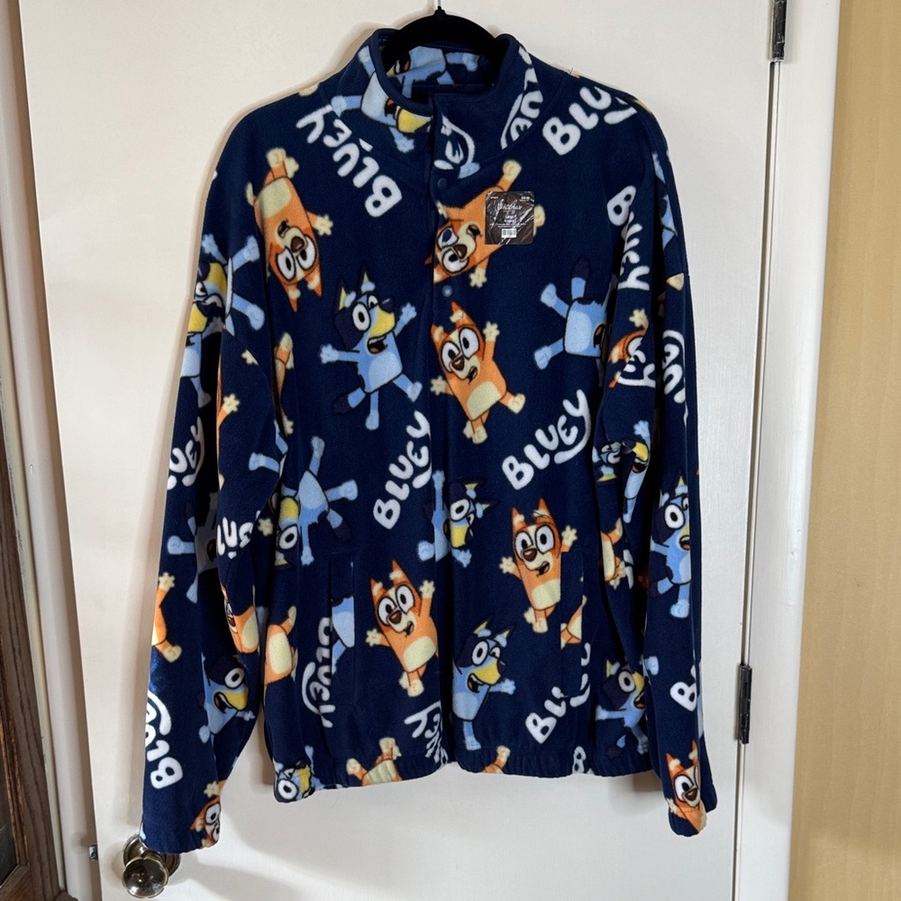 Bluey Themed Fleece Jacket
